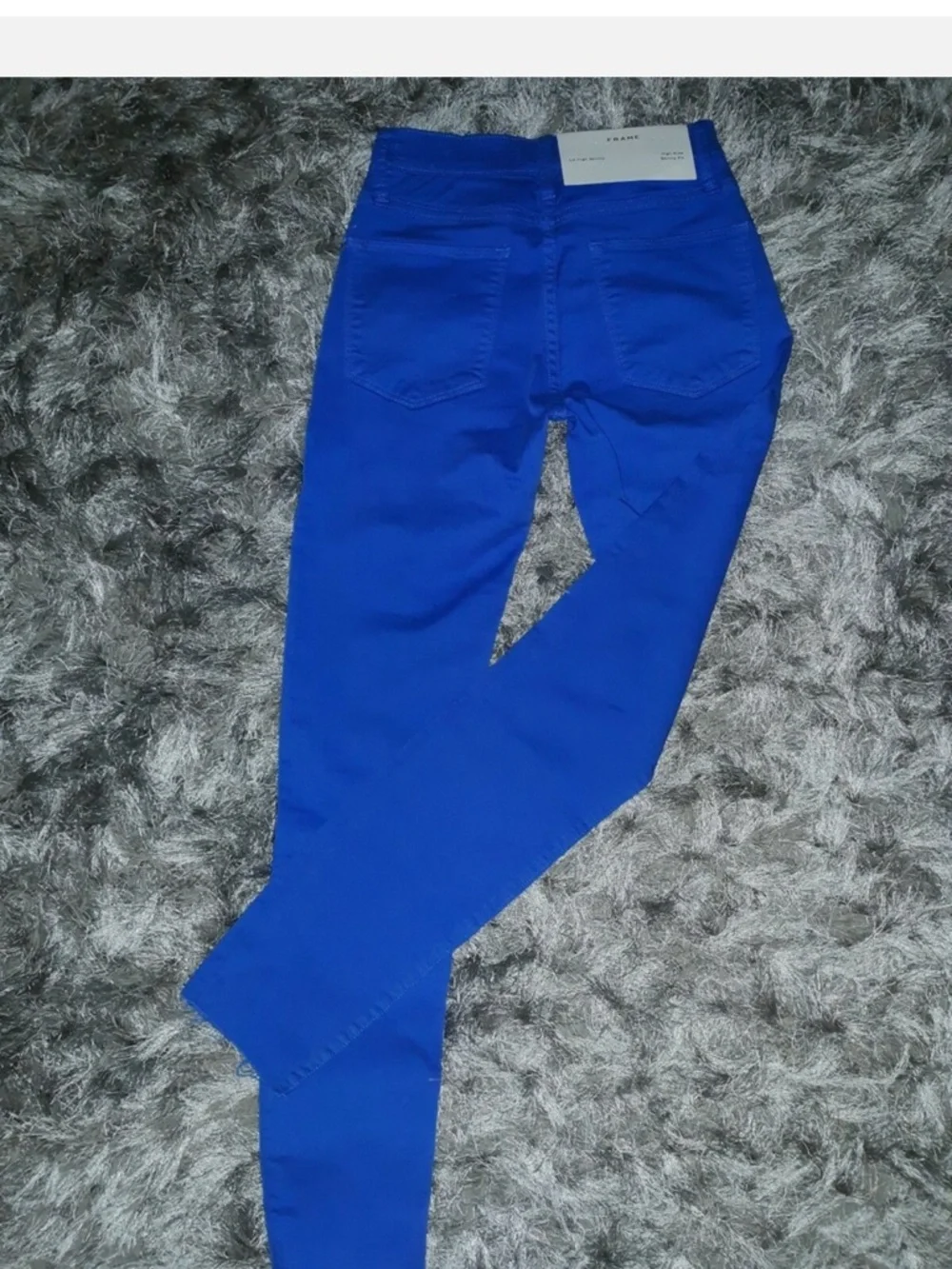 FRAME | Le High Skinny pants / Coastal Blue size 27 - Picture 4 of 8